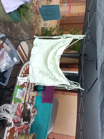 Haut tee-shirt top vert cider