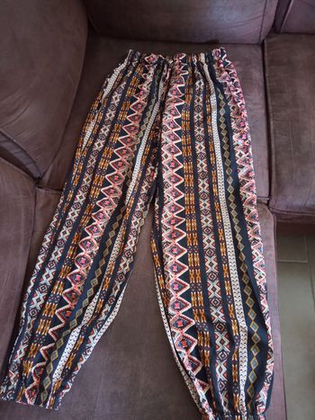 Ravissant Pantalon léger, ample et fluide Taille L "Shein" - Comme Neuf