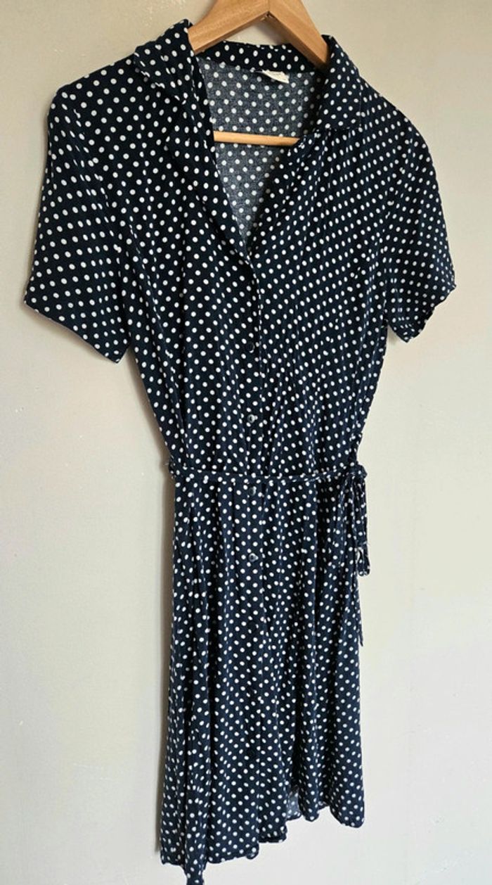Robe Jacqueline de Yong bleu taille 36 - photo numéro 2