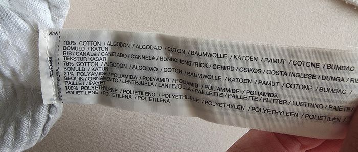Mango Pull rayé gris et blanc à sequins - Taille XS (34) - photo numéro 9