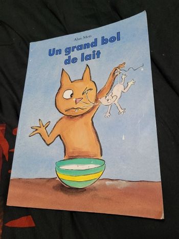 Un grand bol de lait