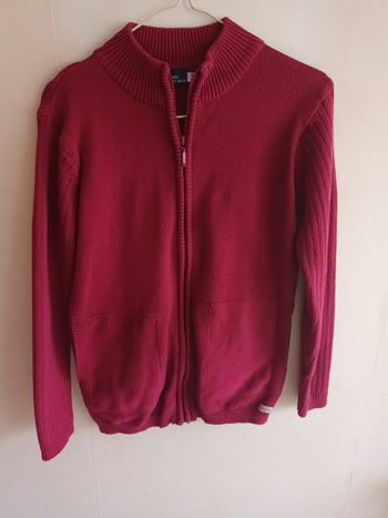 Gilet  Sergent Major rouge.  12 ans