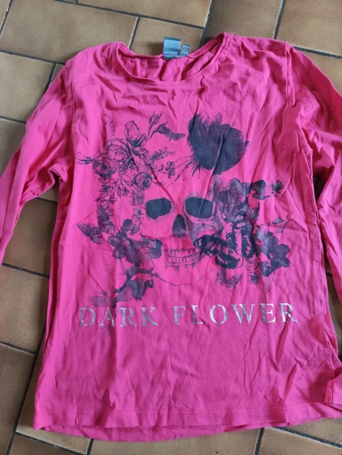 Tee shirt manche longue 12 ans - photo numéro 2