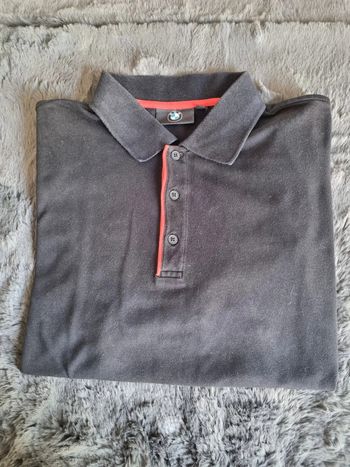 Polo manches courtes BMW Noir, L Hommes