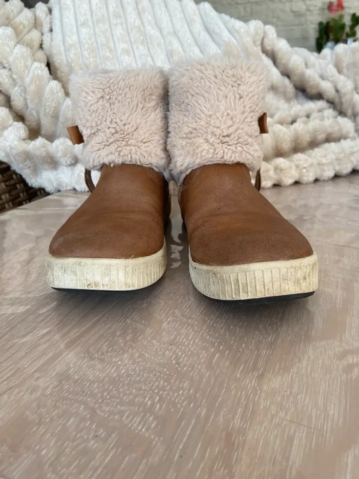 Bottines fourrée, fille, 35 - photo numéro 4