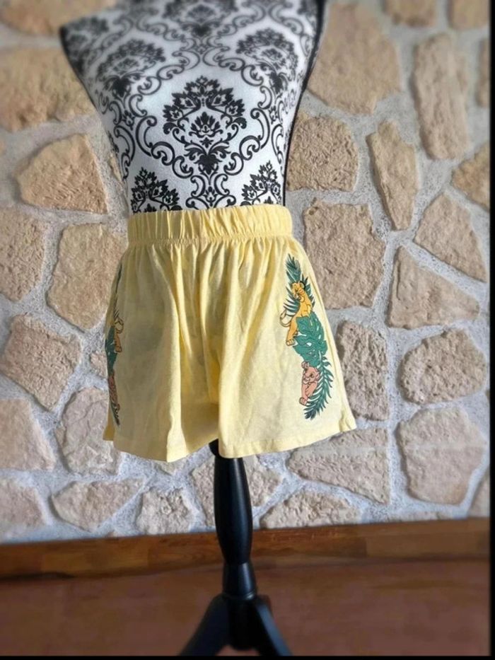Short Jaune Le Roi Lion – Magie Disney & Esprit Safari - photo numéro 2
