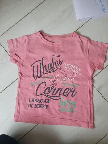 T-shirt mc 3 ans fille