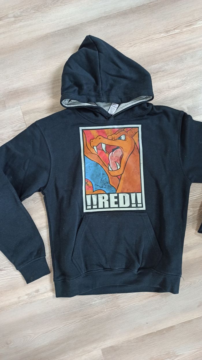 Lot de sweat pull capuche pokemon 12 - 14 ans - photo numéro 2