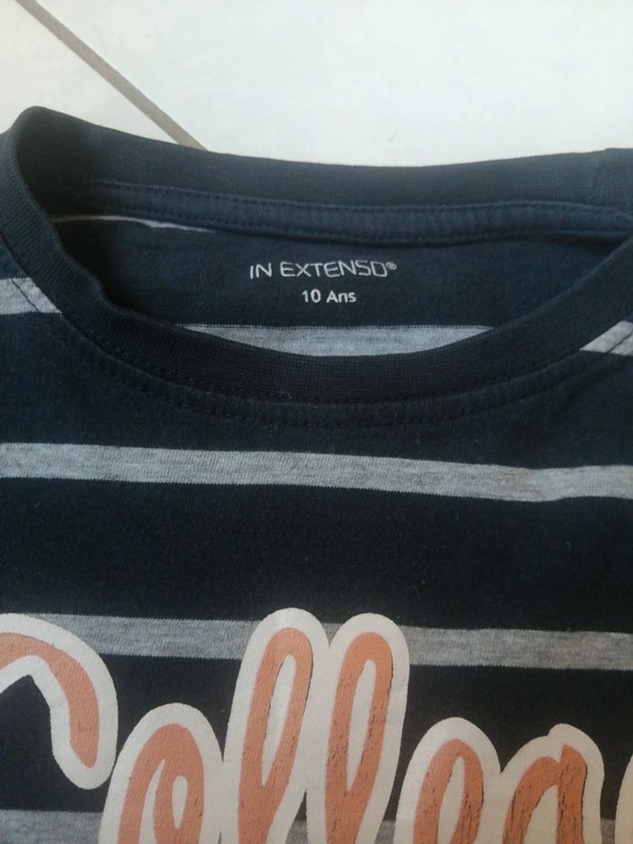 Tee shirt manche longue garçon 10A - photo numéro 5