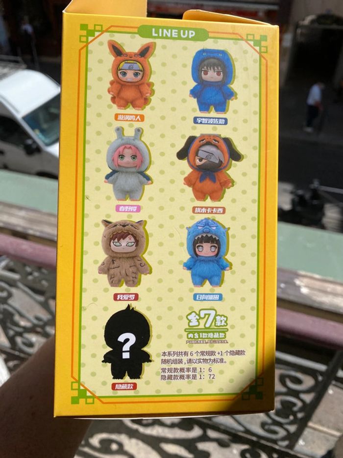 Sakura + Sasuke - Naruto Cute Beast Party plush keychain - photo numéro 6