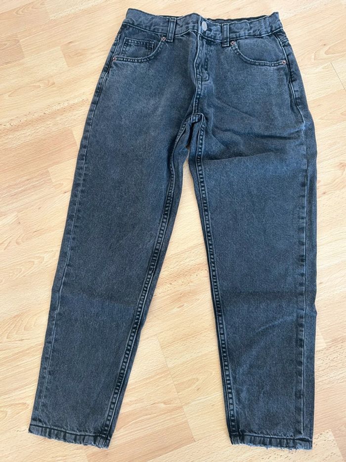 Jean gris noir garçon 13-14 ans Zara