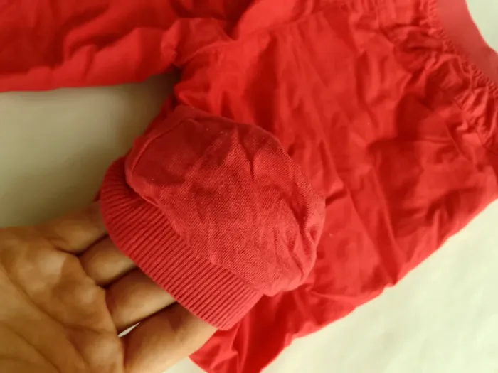 Pantalon rouge chaud C&A 2 ans 86cm - photo numéro 3
