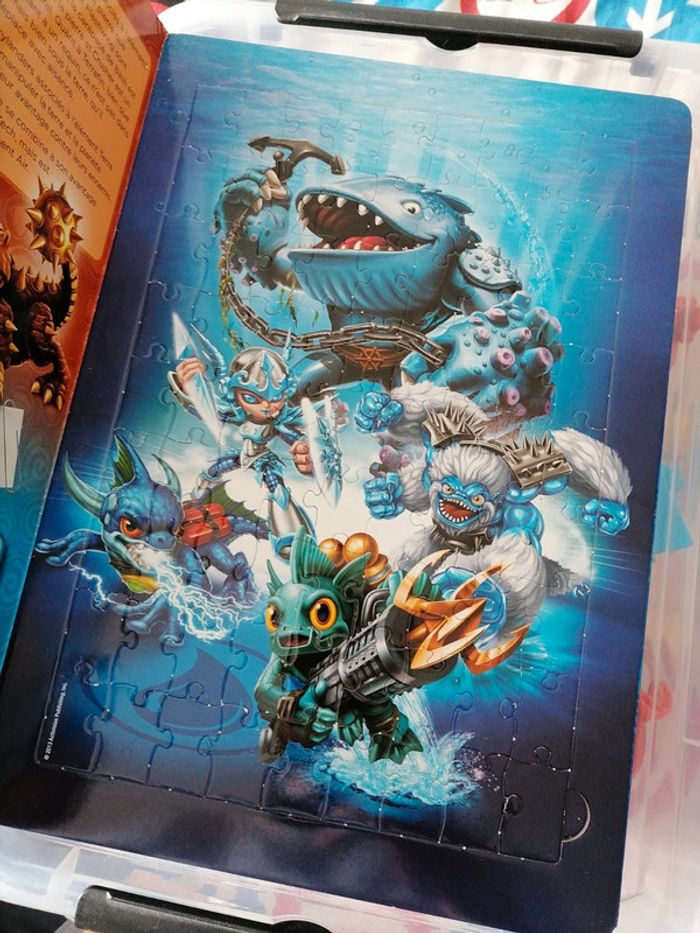 Livre puzzle skylanders - photo numéro 4