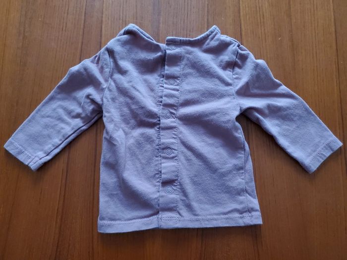T-shirt manches longues 3mois - photo numéro 2