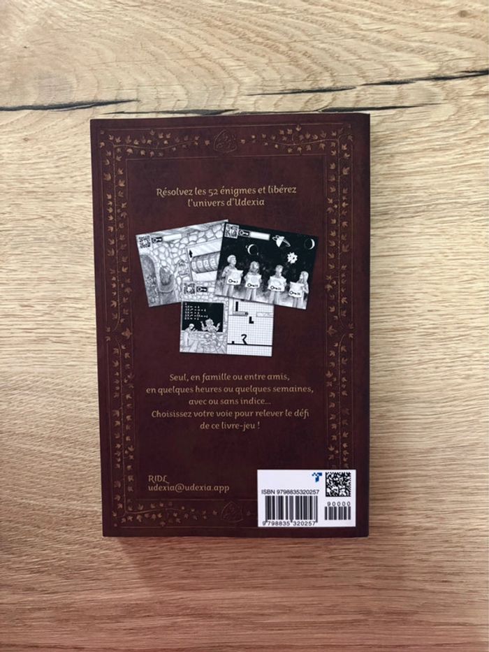 Udexia Livre Escape Game Interactif - photo numéro 2