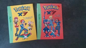 Lot des tomes 22 et 23 "pokemon XY"