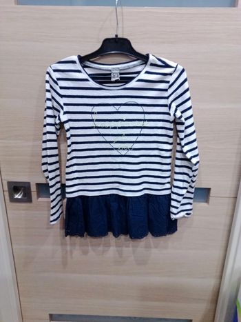 Tunique t-shirt manches longues Fille 8 ans