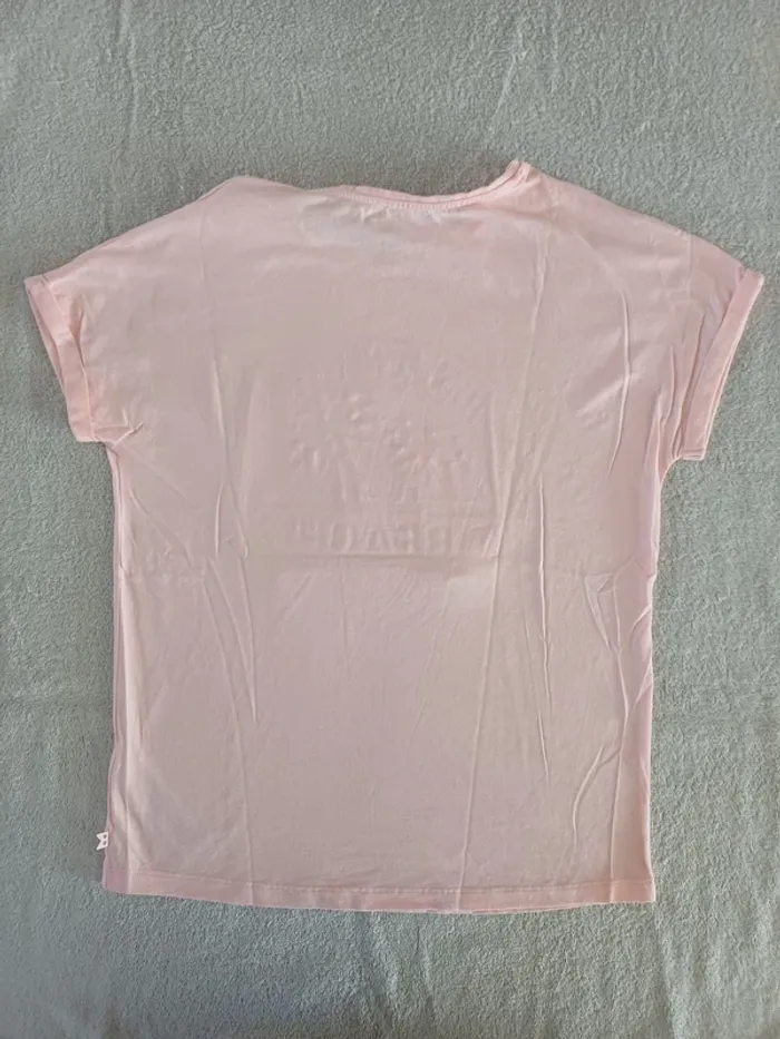 Tee-shirt rose Okaïdi 13 ans (réf perso G-O43)(familleac72) - photo numéro 2