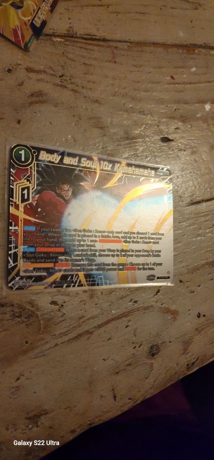Carte dragon ball card game - photo numéro 2