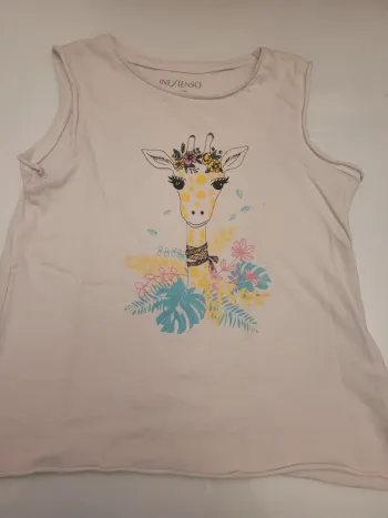 Tee shirt sans manches 8 ans
