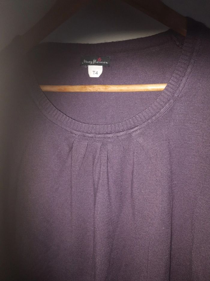 Pull violet mayflower - photo numéro 2