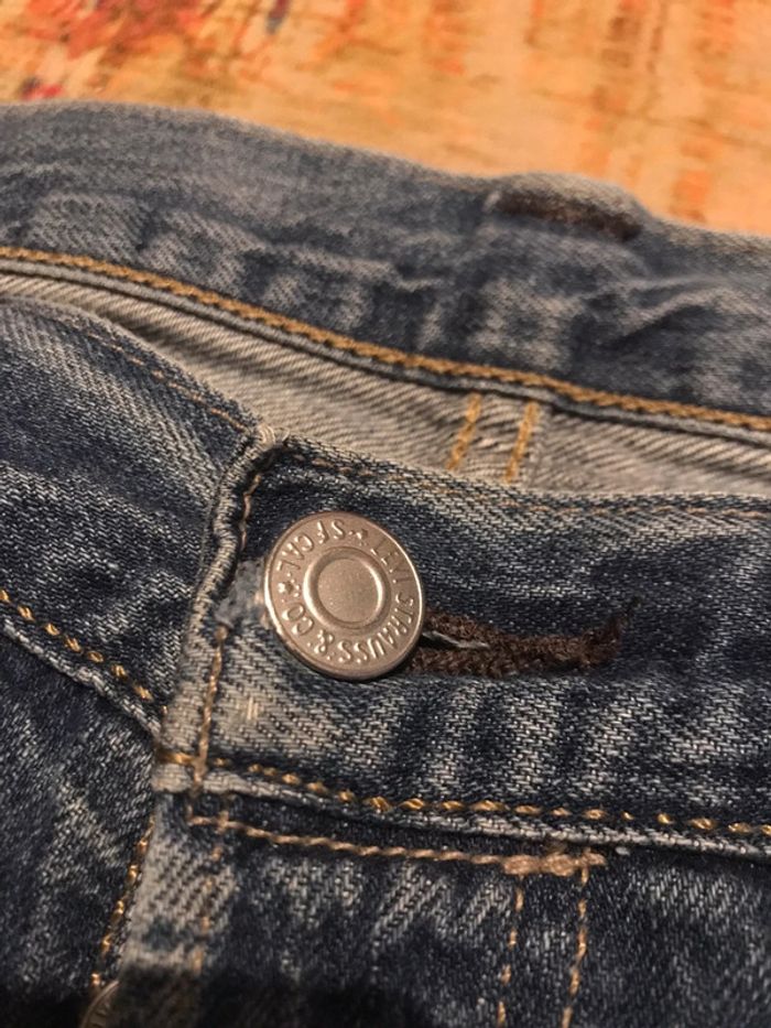 Jean Lévis (Levi’Strauss) 501 taille L32(42 française) W32 - photo numéro 8