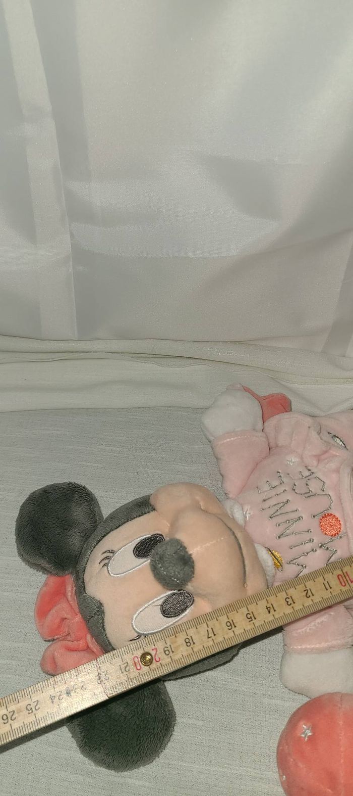 Doudou Minnie rose planètes balle étoile DISNEY BABY - photo numéro 2