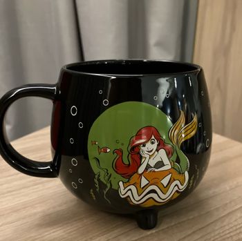 Mug chaudron Halloween la petite sirène