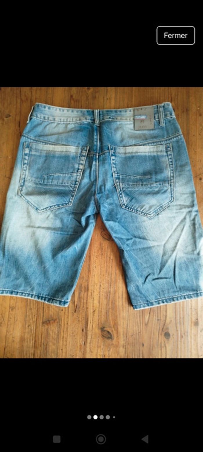 Bermuda jean homme B&J  taille P - photo numéro 2