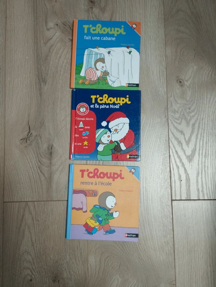 Lot 3 livres T'choupi