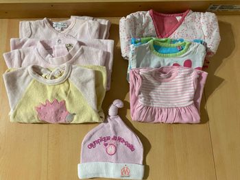 Lot vêtement fille 1mois