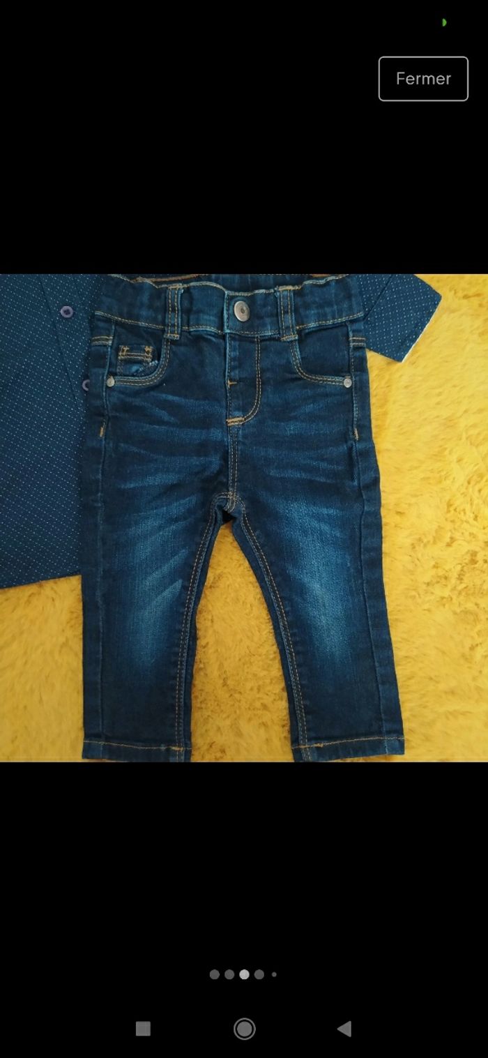 Ensemble chemise jean - photo numéro 3