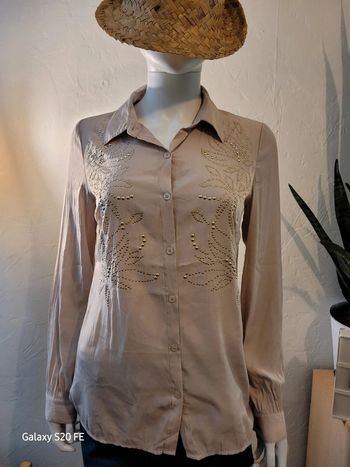 Chemise strass