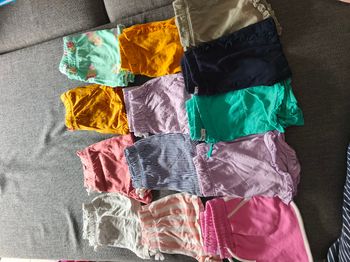 Lot shorts 4 ans