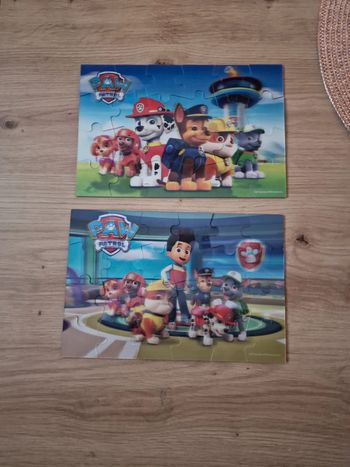 2 puzzles de 24 pièces en 3D