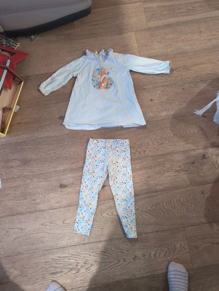 Pyjama tunique sergent major 4 ans renard