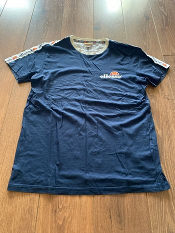 Teeshirt, bleu, Ellesse, M, TBE 