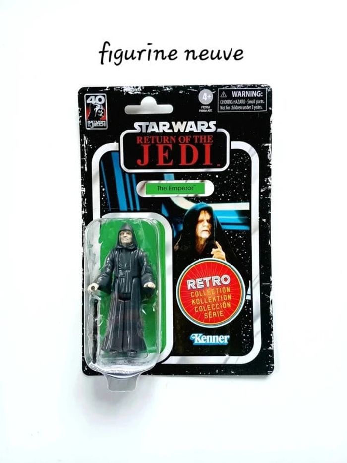Figurine Star Wars Retro Collection 10cm Return of the Jedi The Emperor
