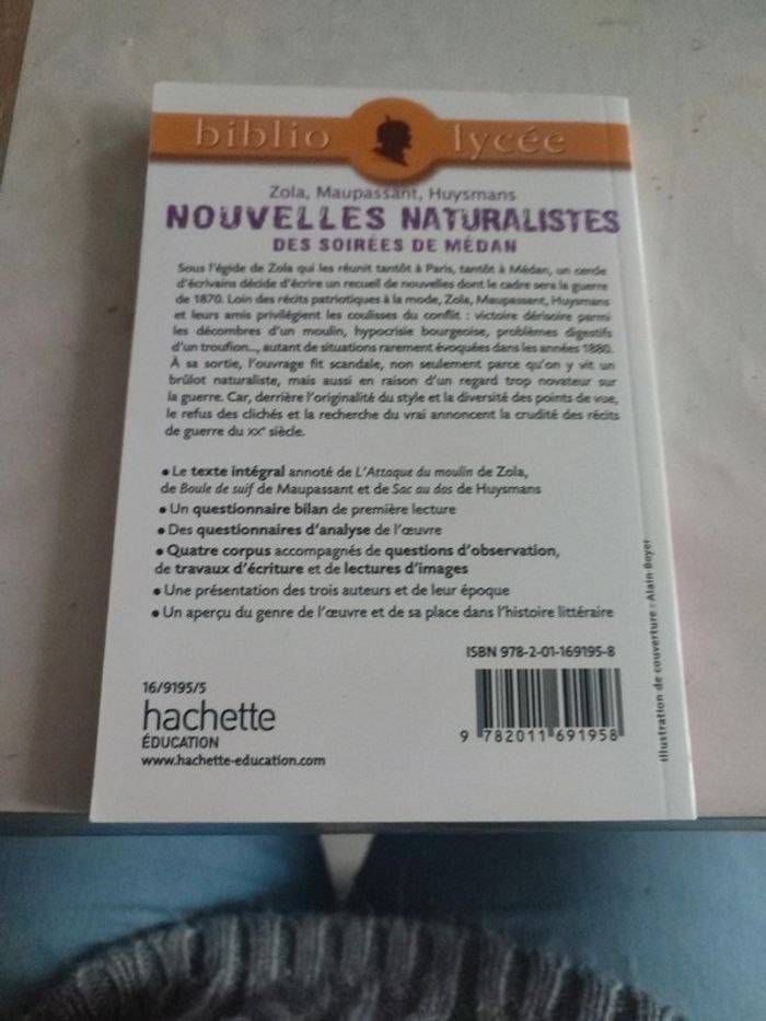 Livre nouvelles naturaliste - photo numéro 2