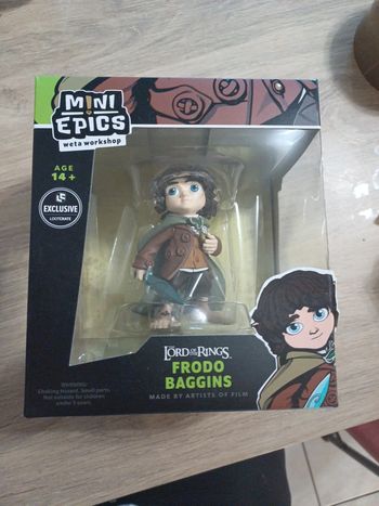 Figurine Frodon Sacquet  - Frodo Baggins - Mini Epics - Weta Workshop