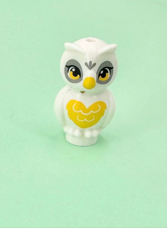 Lego Animaux Friends : Hibou, Poitrail motif cœur - NEUF