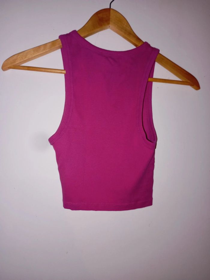 Débardeur / top rose Zara - photo numéro 2