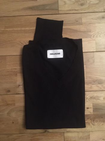 Pull col v bleu mariné zadig et voltaire M