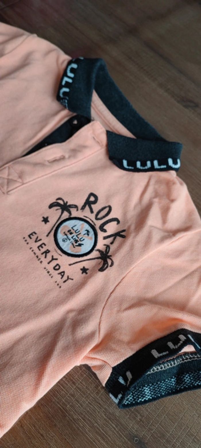 Tee-shirt orange 4 ans - photo numéro 2