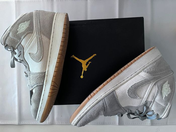 Baskets de Nike air Jordan 1 mid en taille 39 - photo numéro 9