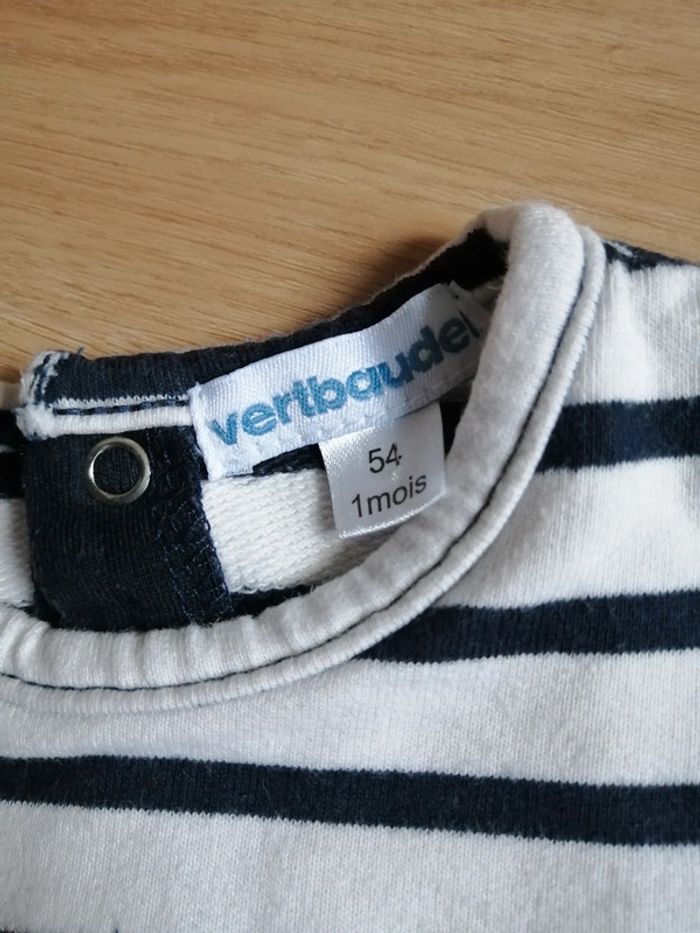 Pyjama velours 1 mois - photo numéro 2
