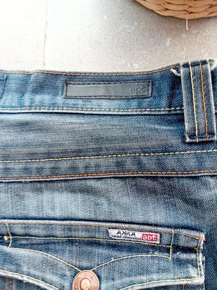 Jean Bootcut en Denim pour Homme avec Jambe Évasé - photo numéro 14