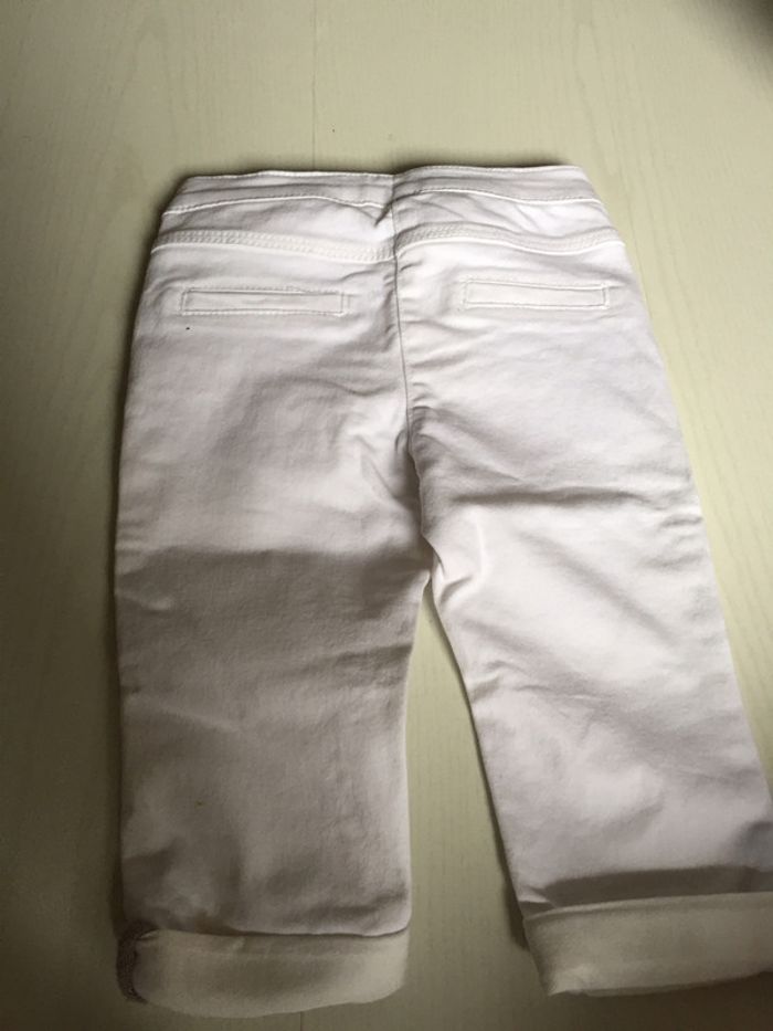 Pantacourt blanc verbaudet - photo numéro 5