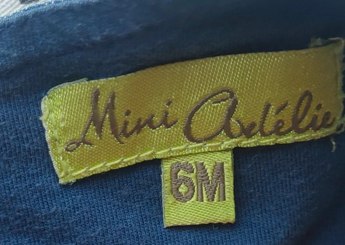 Robe en jean MC taille 6 mois - photo numéro 3