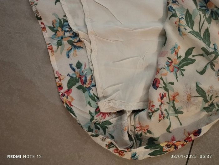 Robe Tommy Hilfiger blanc fleuri TXS - photo numéro 6